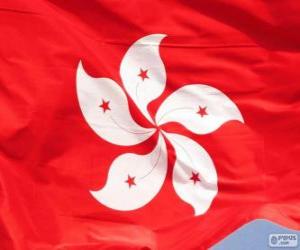 Puzzle Σημαία του Χονγκ Κονγκ